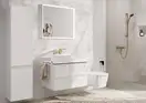 Змішувач для раковини 240 Fine CoolStart EcoSmart+ Hansgrohe Tecturis E (колір - шліфована бронза), без донного клапана 73072140