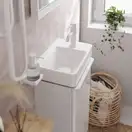 HANSGROHE Tecturis S Смеситель для раковины, белый матовый (73301700)