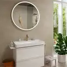 Hansgrohe Tecturis S Смеситель для раковины, матовая бронза (73310140)
