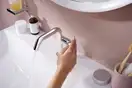 Смеситель для раковины 110 Fine CoolStart Hansgrohe Tecturis S (цвет - хром), без донного клапана 73321000