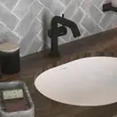 Hansgrohe Tecturis S 110 Смеситель для раковины, черный матовый (73321670)
