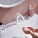 HANSGROHE Tecturis S Смеситель для раковины, белый матовый (73321700)
