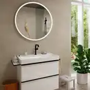 Hansgrohe Tecturis S Смеситель для раковины, черный матовый (73360670)
