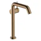 Hansgrohe Tecturis S Смеситель для раковины высокий, матовая бронза (73372140)