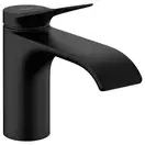 Смеситель для раковины Hansgrohe Vivenis (цвет - чёрный матовый), без донного клапана (75012670) фото 1 Aquada.com.ua
