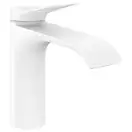 Смеситель для раковины Hansgrohe Vivenis (цвет - белый матовый), с донным клапаном (75020700) фото 1 Aquada.com.ua