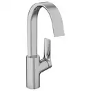 Смеситель для раковины высокий Hansgrohe Vivenis (цвет - хром), с донным клапаном (75030000) фото 1 Aquada.com.ua