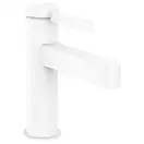 Смеситель для раковины Hansgrohe Finoris (цвет - белый матовый), с донным клапаном Push Open (76010700) фото 1 Aquada.com.ua