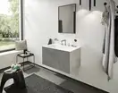 Смеситель для раковины Hansgrohe Finoris (цвет - хром), с донным клапаном Push Open (76033000) фото 3 Aquada.com.ua