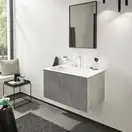 Hansgrohe Finoris 110 Смеситель для умывальника, белый матовый (76033700)