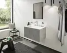 Смеситель для раковины высокий Hansgrohe Finoris (цвет - хром), с донным клапаном Push Open (76034000) фото 3 Aquada.com.ua