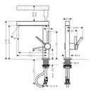 Hansgrohe Finoris 230 Смеситель для раковины, белый матовый (76063700)