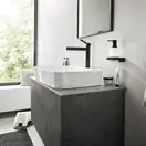 Hansgrohe Finoris 260 Смеситель для умывальника, Matt Black (76070670)