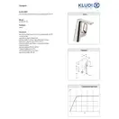 Змішувач Ameo для умивальника  410250575 KLUDI НІМЕЧЧИНА