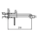 KOER KB-16029-01 Змішувач для умивальника, хром (KR5480)