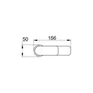 Kohlman Texen Chrome Змішувач для раковини, низький, хром (QB100T)