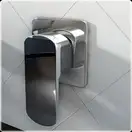 Смеситель для раковины (умывальника) KOHLMAN FOXAL CHROME + BOX скрытого монтажа (QW180F)