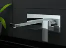 Змішувач для раковини (умивальника) KOHLMAN EXCELENT 01 CHROME + BOX прихованого монтажу (QW188H-20)