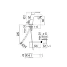 Nobili Acquaviva Смеситель для умывальника, хром (VV103118/1CR)
