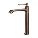смеситель для умывальника Omnires Armance antique copper, высокий (AM5213ORB)
