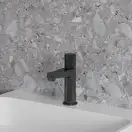 Omnires Contour Змішувач для умивальника, антрацит (CT8010AT)