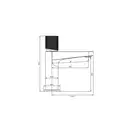 Omnires Contour Змішувач для умивальника, антрацит (CT8010AT)