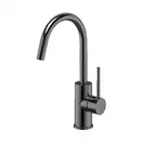 Змішувач для умивальника Paffoni Light без донного клапана, Brushed Black Nickel (LIG078NKNSP)