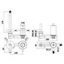 Paffoni Light Змішувач для раковини, чорний матовий (LIG105NO70)