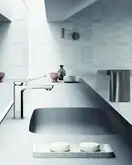 Смеситель для раковины Paffoni Tilt (цвет - хром), без донного клапана (TI071CR)
