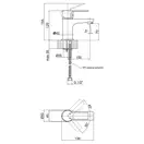 Смеситель для раковины Qtap Alza 1051104C (QTALZ1050104C)