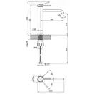 Смеситель для раковины Qtap Robin 1060H102B (QTROB1060H102B)