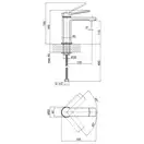 Смеситель для раковины Qtap Slavonice 1042103B (QTSLA1042103B)