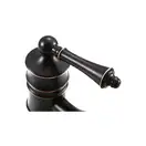 Смеситель для раковины (умывальника) REA VINTAGE OLD BLACK черный высокий (REA-B0227)