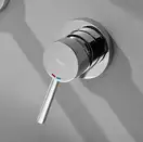 Смеситель для раковины (умывальника) REA LUNGO LONG CHROM + BOX хром скрытого монтажа (REA-B0369)