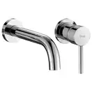 Смеситель для раковины (умывальника) REA LUNGO CHROM + BOX хром настенный скрытого монтажа (REA-B0521)