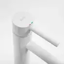 Смеситель для раковины (умывальника) REA LUNGO WHITE MATT высокий (REA-B4400)