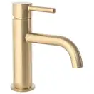 Смеситель для раковины (умывальника) REA LUNGO BRUSHED GOLD низкий (REA-B4527)