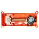Смеситель для раковины (умывальника) REA OVAL GOLD + BOX скрытого монтажа (REA-B5125)