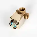 Смеситель для раковины (умывальника) REA MASON GOLD  + BOX скрытого монтажа (REA-B5150)