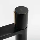 Rea ICON Смеситель для раковины, черное золото (REA-B5680)
