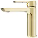 Смеситель для раковины (умывальника) REA  ARGUS GOLD золотой низкий (REA-B6212)