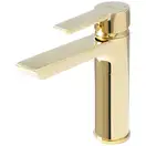 Смеситель для раковины (умывальника) REA  ARGUS GOLD золотой низкий (REA-B6212)