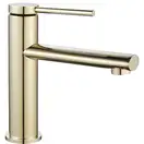 Смеситель для раковины (умывальника) REA OVAL GOLD золото низкий (REA-B6515)