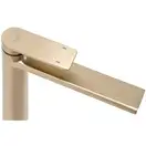 Смеситель для раковины (умывальника) REA VERSO BRUSHED GOLD высокий (REA-B6564)
