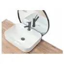 Rea Lumi Grey Mat Змішувач для раковини, сірий (REA-B8025)