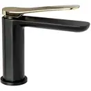 Смеситель для раковины (умывальника) REA CREEK BLACK GOLD низкий (REA-B8503)