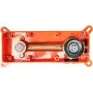 Смеситель для раковины (умывальника) REA OVAL BLACK + BOX черный скрытого монтажа (REA-B8860)