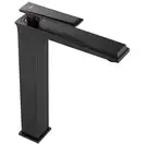 Смеситель для раковины (умывальника)  REA ROMANO OLD BLACK черный высокий (REA-B9902)