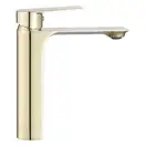 Смеситель для раковины (умывальника) REA URBAN GOLD золотой высокий (REA-B9912)