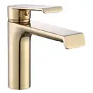 Смеситель для раковины (умывальника) REA HASS BRUSHED GOLD низкий (REA-B9969)